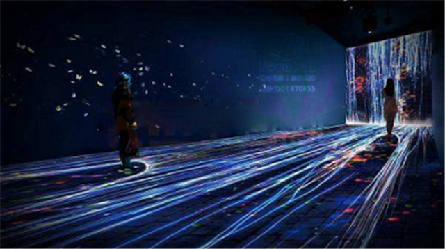 地面互動投影在展館、KTV等娛樂生活場所的應(yīng)用